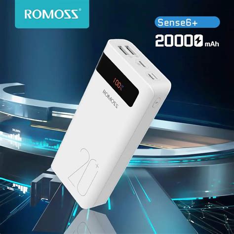 Buy Romoss Sense Ps Power Bank Mah Usb Type C Pd Fast Charging