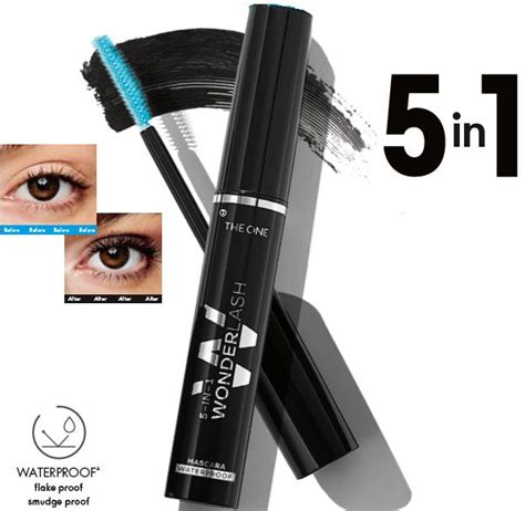 ORIFLAME THE ONE 5 IN 1 WONDERLASH BLACK MASCARA WATERPROOF Volume