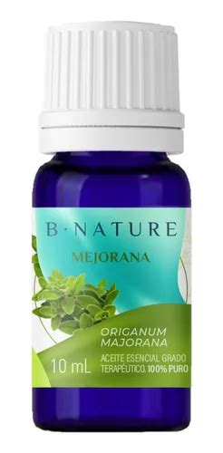 Aceite Esencial Mejorana 10 Ml Bnature 100 Puro Y Natural Cuotas Sin