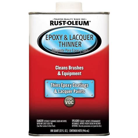 Rust Oleum Automotive Qt Low Voc Epoxy And Lacquer Thinner Pack