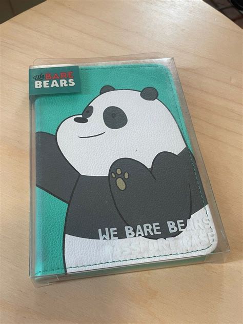 We Bare Bears Passport Casing Panda Hobbies And Toys Travel Travel Essentials And Accessories