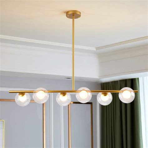 Buy Jaycomey Lights Pendant Lighting Mid Century Modern Gold