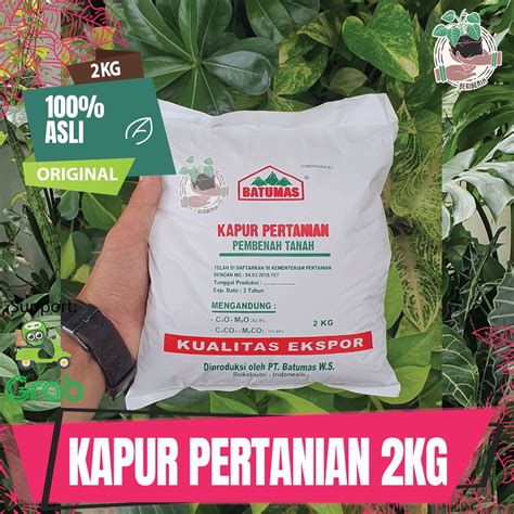 Jual Kapur Pertanian Batumas Kapur Dolomit Media Tanam Kemasan Pabrik