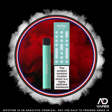 Airscream Airspops 36mg Menthol Advapes