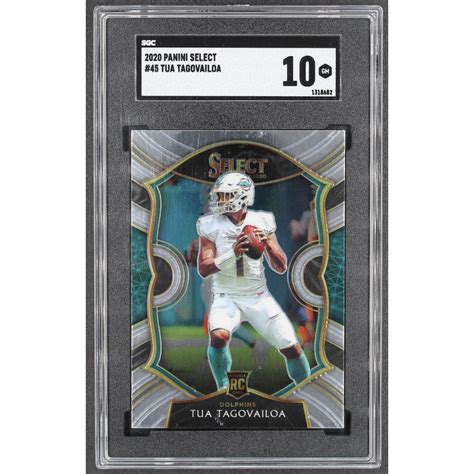 Tua Tagovailoa 2020 Select 45 RC SGC 10 Pristine Auction