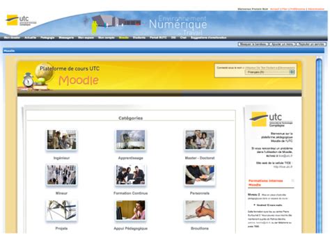 Guide de l'ENT à l'usage des étudiants - Plateforme Moodle