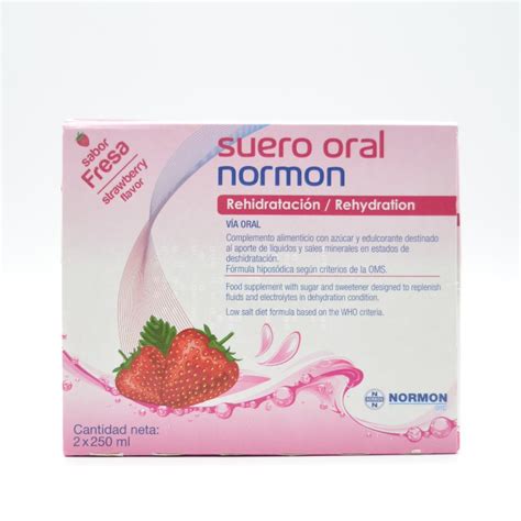 Comprar Suero Oral Normon Fresa 250 Ml 2 U Online