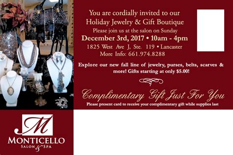 Welcome To Monticello Salon And Spa Events