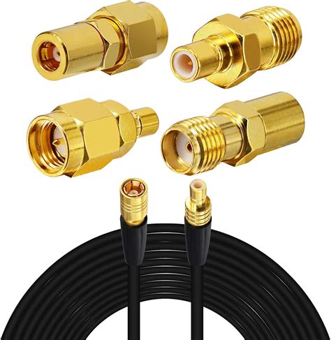 Yotenko Pack 4 Smb To Sma Antenna Adapter Kit 20ft Sirius Xm Radio
