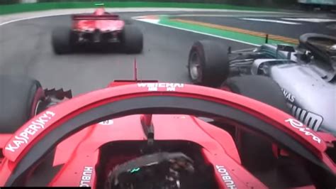 Vídeo Así Fue El Bestial Adelantamiento De Hamilton A Vettel En El Gp