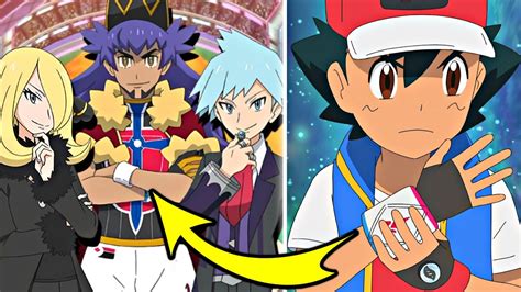 How Ash Can Beat Steven Cynthia And Leon In The Masters 8 Pokémon Journeys Youtube