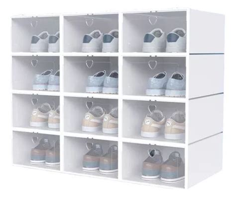 Ripley PACK 12 ORGANIZADOR DE ZAPATOS CAJA ORGANIZADORA