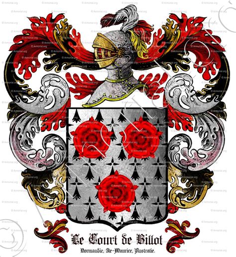 Le Court De Billot Armoiries Blason Etymologie Et Origine Nom De