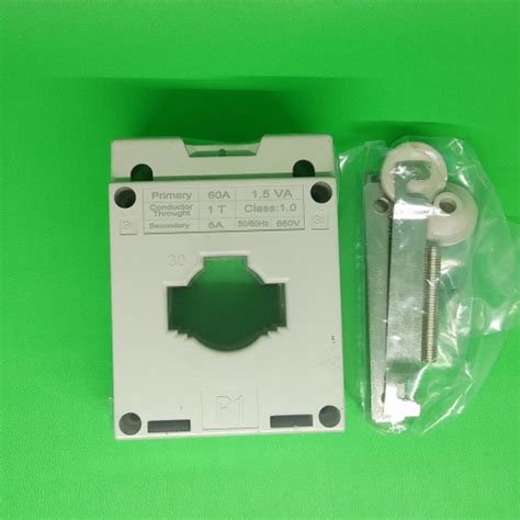 Jual Ct Current Transformer 60a 60 5a Class 1 0 Msq 30 Panel Meter 30