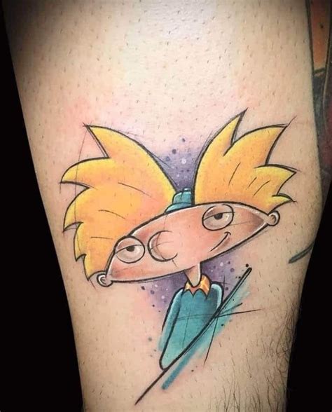 Pin De Moises Granados En Hey Arnold Tattoo Tatuajes De Dibujos