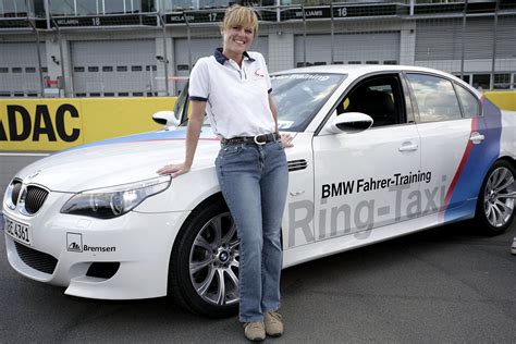 BMW M5 (E60) Ring-Taxi and Sabine Schmitz. Rest in peace ''Queen of the ...