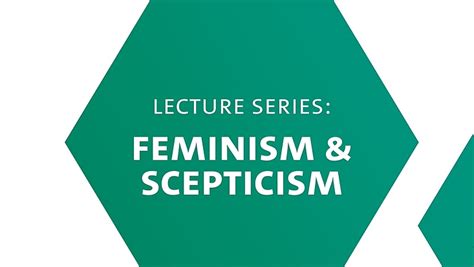 Feminism And Scepticism Lecture Maimonides Centre For Advanced