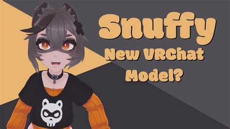 Snuffy Shows Us Her New Model For Vrchat Youtube