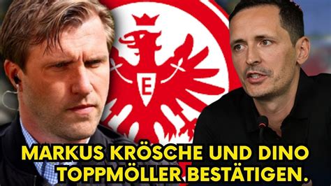 Frankfurt Markus Krösche und Dino Toppmöller setzen ein klares