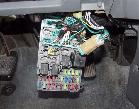 Fuse box diagram Acura RSX Honda Integra 4 and relay with assignment