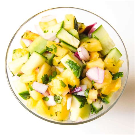 Pineapple and Cucumber Relish | Peel with Zeal