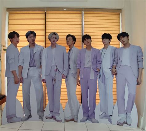 BTS OT7 Standee Hobbies Toys Memorabilia Collectibles K Wave On