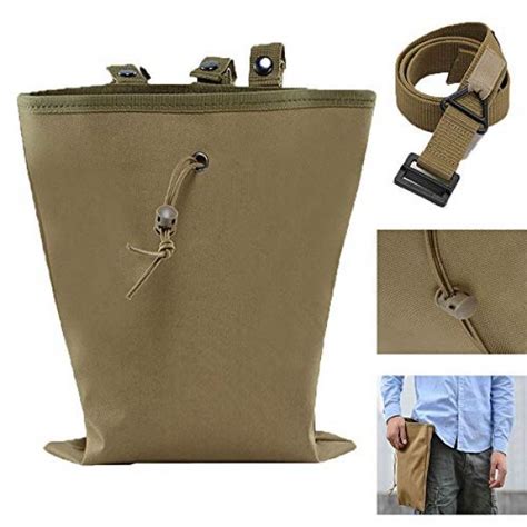 HBG Tactical Molle Drawstring Magazine Dump Pouch Military Outdoor Ammo