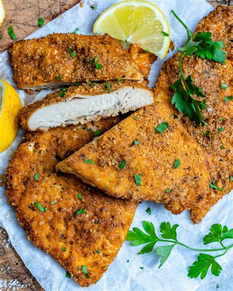 Baked Parmesan Chicken Cutlets Keto Recipe