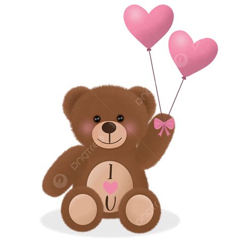 I Love You Bear Clipart