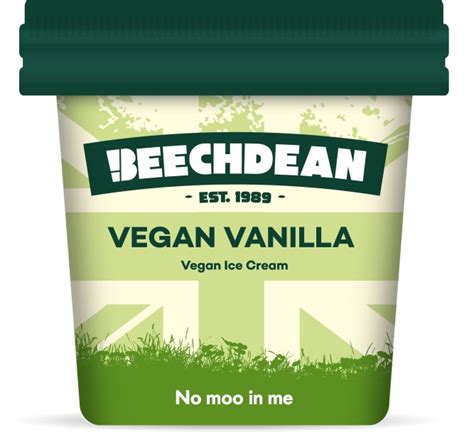 Beechdean ECO VEGAN Vanilla Cup Consort Frozen Foods