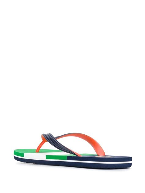 Polo Ralph Lauren Whittlebury Flip Flops In Blue For Men Lyst