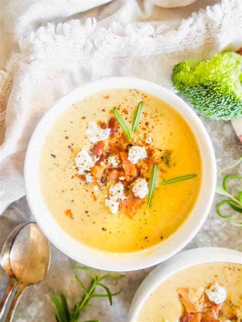 Dairy Free Sweet Potato Broccoli Soup Paleo Whole Gf