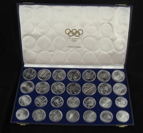 Kanada Montreal Olympiade M Nzen Komplett Er Sterling Silber Ebay