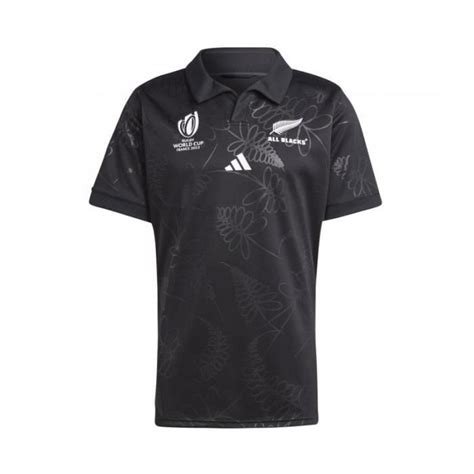 Rwc Nouveau Maillot All Black Enfant Coupe Du Monde Adidas