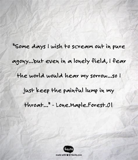 Internal Screams by LoneMapleForest01 on DeviantArt