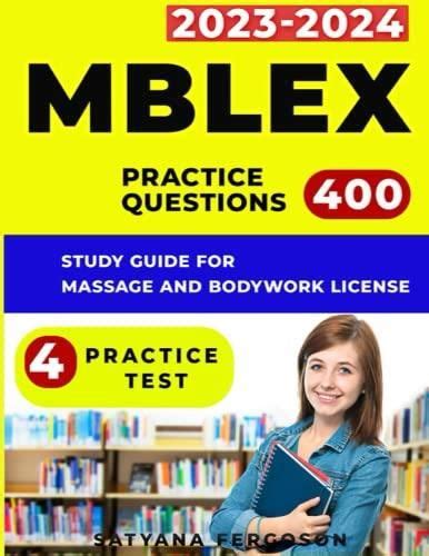 Mblex Test Prep Study Guide For Massage And Bodywork License