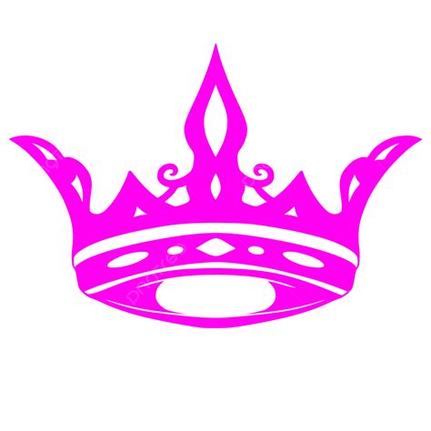 Vetor De Ilustração De Arte De Coroa De Princesa Plana Png Rosa