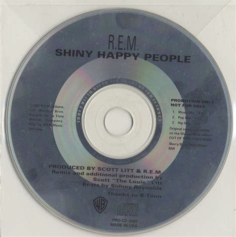 R.E.M. – Shiny Happy People (1991, CD) - Discogs