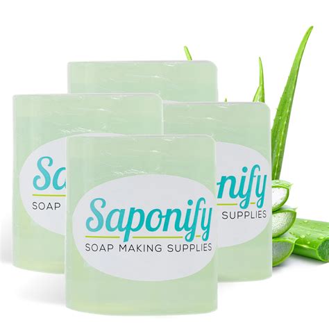 Buy Saponify 4lb Aloe Melt And Pour Soap Base Skin Enhancing Pure