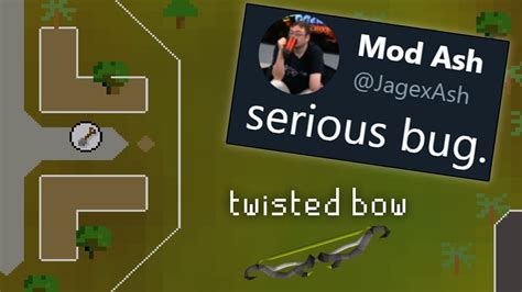 A Twisted Bow Spawn Caused A Server Rollback On Osrs Youtube