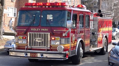 Prospect Park Fire Company Engine Ridley Park Fire Department