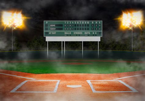 Baseball And Softball Digital Backgrounds Background Artwork Etsy