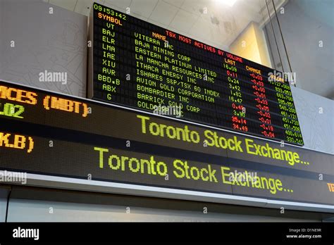 Toronto Stock Exchange Building Hi Res Stock Photography And Images Alamy