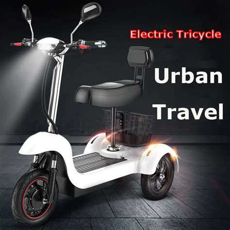 Daibot triciclo eléctrico Scooter Eléctrico de tres ruedas Scooters de