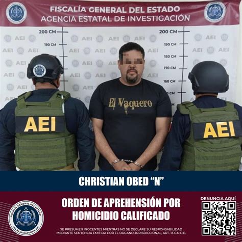 Captura Aei A Presunto Homicida En Linea Bc