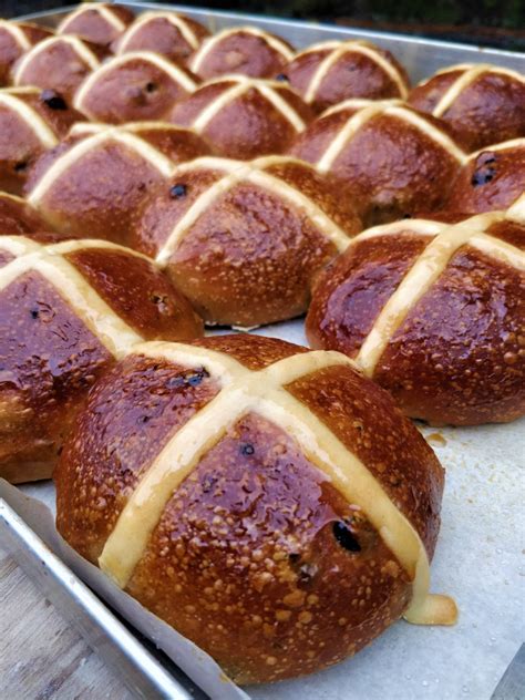 Hot Cross Buns Sourdough 4 Pack Wild Hearth Bakery