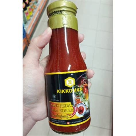 Jual Kikkoman Gochujang Sauce Saus Pedas Ala Korea Halal 300 Gr