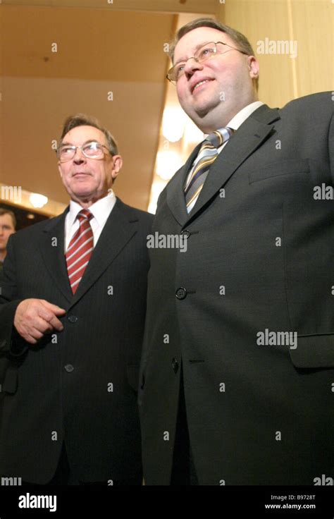 Chairman of the Russian High Court of Arbitration Veniamin Yakovlev ...
