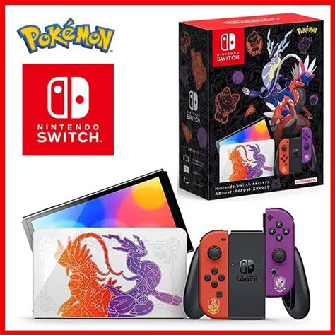 Nintendo Switch Oled Model Pok Mon Scarlet Violet Edition Console New