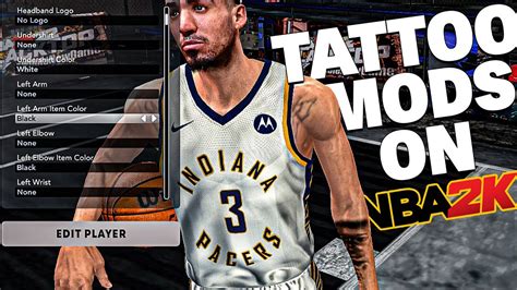 HOW TO MODS TATTOO ON NBA2K14 YouTube